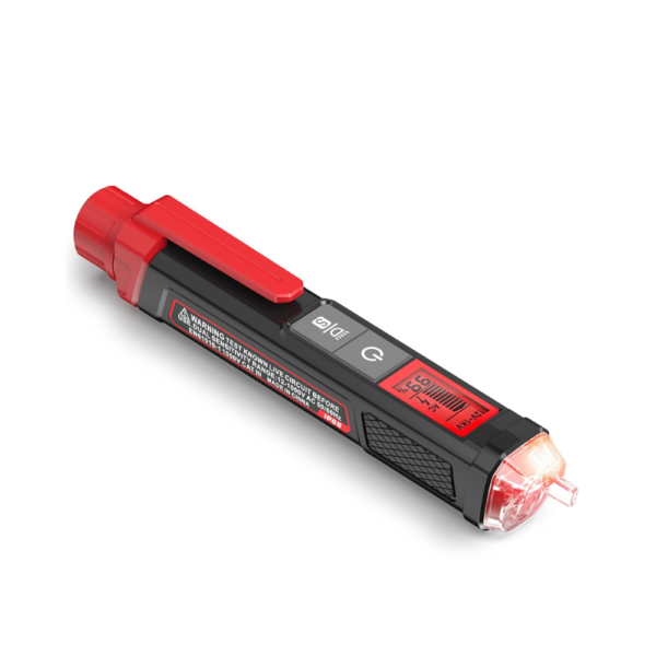 KAIWEETS Non-Contact Voltage Tester Pen with Signal Strength Indicator, Dual Range AC 12V-1000V / 70V-1000V, Live/Null Wire Detector, LCD Display, Flashlight, Buzzer, Breakpoint Finder – CAT III 1000V, CAT IV 600V
