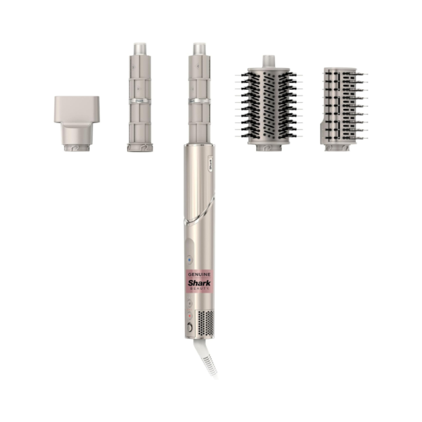 Shark HD430 FlexStyle Air Styling & Drying System, Powerful Hair Dryer Brush & Multi-Styler with Auto-Wrap Curlers, Paddle Brush, Oval Brush, Concentrator, Stone