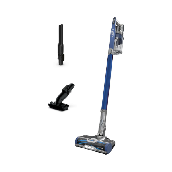 Shark IZ363HT Cordless Stick Vacuum – Lightweight, Powerful Suction with HEPA Filter, Handheld Convertible, No Hair Wrap, Pet Hair Pickup, 50-Min Runtime, Dusting Brush & Crevice Tool – Blue