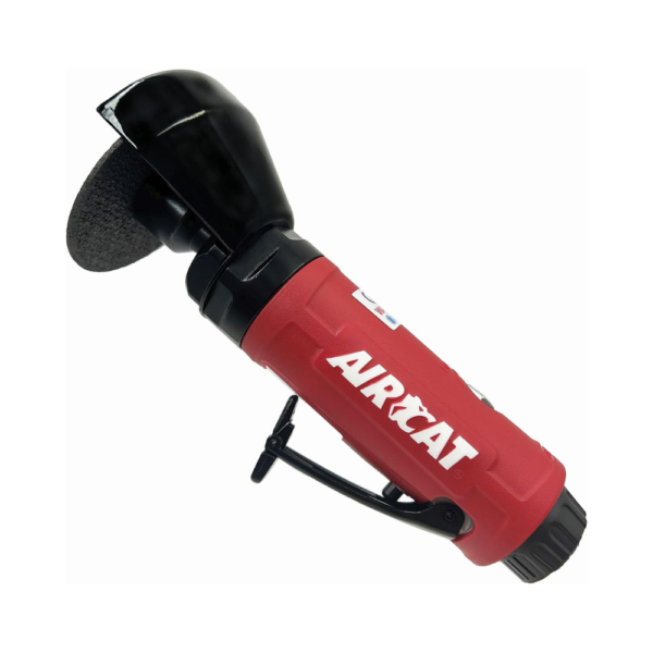 AIRCAT 6515 3" Cut-Off Tool – 0.5 HP Motor, 22,000 RPM, Built-In Silencer, Lightweight Composite Body, Safety Lock Trigger