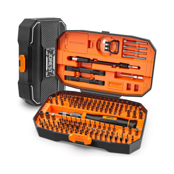 JOREST 152 in 1 Precision Screwdriver Set, Tool Gifts for Men, Magnetic Tool Kit with Torx Triwing Bits, Repair for Electronics, MacBook, Laptop, PC, RC, PS5, iPhone, Jewelers, XBOX, Glasses