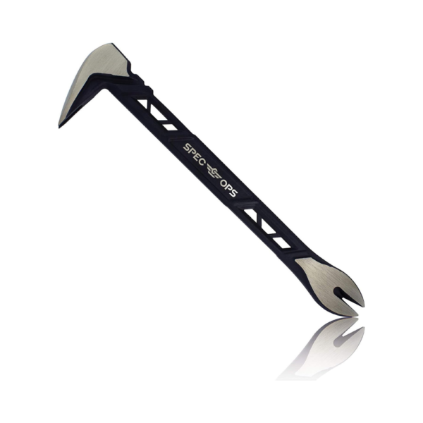 Spec Ops Tools 10" Nail Puller Cats Paw Pry Bar High-Carbon Steel, Dual Strike Zones, Lightweight Design
