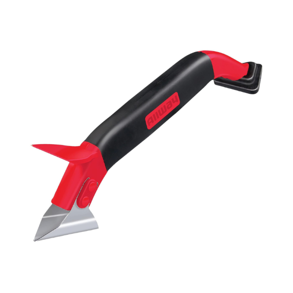 ALLWAY CT31 3-in-1 Caulk Tool Caulk Remover & Finisher with Stainless-Steel Blade and Silicone Bead Smoother