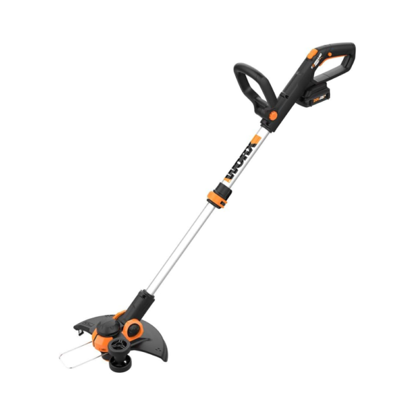 Worx WG163 GT 3.0 20V PowerShare Cordless String Trimmer & Edger – 12" Cutting Width, 2-in-1 Lawn Tool with 2 Batteries & Charger Included