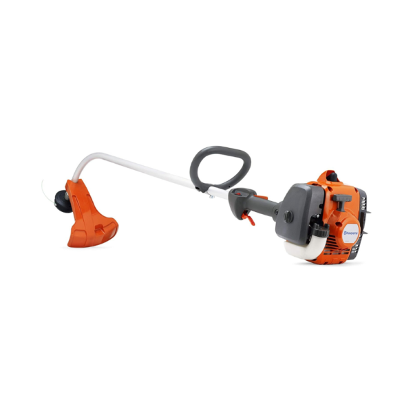 Husqvarna 122C Gas String Trimmer, 22cc 2-Cycle, 17-Inch Curved Shaft Weed Trimmer with Tap N' Go Head, Low Noise Engine & Smart Start – Model 966712701