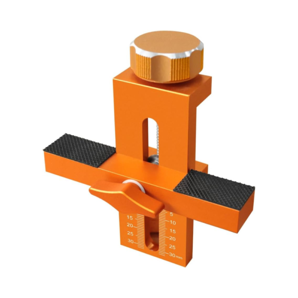 Cabinet Door Mounting Jig – Adjustable Installation Positioner for Frameless & Face Frame Cabinets Quick Edge Pin, Precision CNC Alignment, Non-Slip Grip, Aluminum Alloy Build